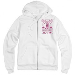 Unisex Fleece Full Zip Midweight Hoodie