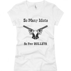 Ladies Slim Fit Basic Promo Jersey Tee