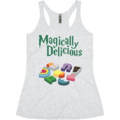 Ladies Slim Fit Super Soft Racerback Triblend Tank