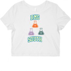 Ladies Slim Fit Crop Top Tee