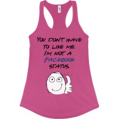 Ladies Slim Fit Racerback Tank Top