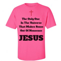 Unisex Ultra Cotton Safety Neon Crewneck Tee