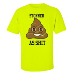 Unisex Ultra Cotton Safety Neon Crewneck Tee