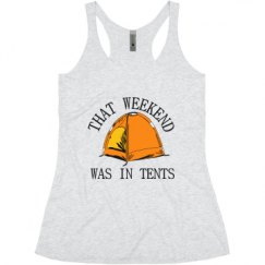 Ladies Slim Fit Super Soft Racerback Triblend Tank