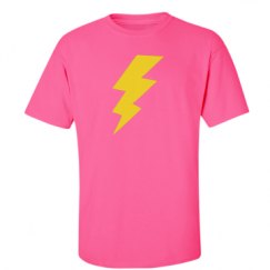 Unisex Ultra Cotton Safety Neon Crewneck Tee