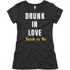 Ladies Slim Fit Super Soft Triblend Tee