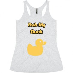 Ladies Slim Fit Super Soft Racerback Triblend Tank