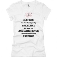 Ladies Slim Fit Basic Promo Jersey Tee