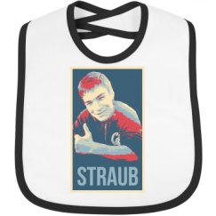 Infant Contrast Trim Bib