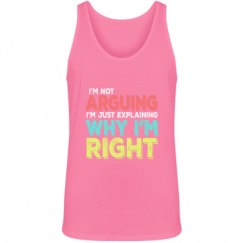 Unisex Jersey Neon Tank Top