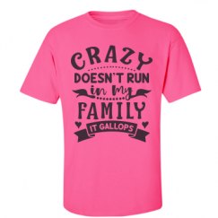 Unisex Ultra Cotton Safety Neon Crewneck Tee