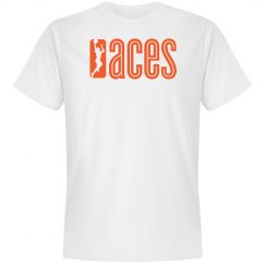 Aces WNBA (White with orange)
