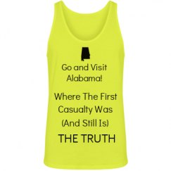 Unisex Jersey Neon Tank Top