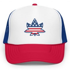 Canadian American Trucker Hat