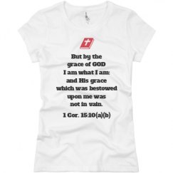 Ladies Slim Fit Basic Promo Jersey Tee