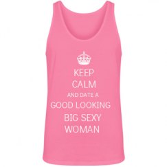 Unisex Jersey Neon Tank Top