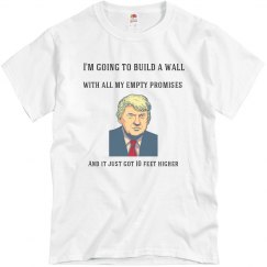Build the wall shirt