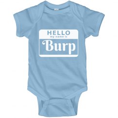Hello my name is Burp