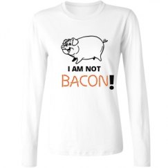 Ladies Relaxed Fit Basic Long Sleeve Tee