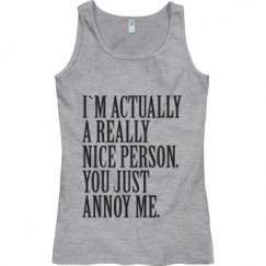 Ladies Semi-Fitted Basic Promo Tank