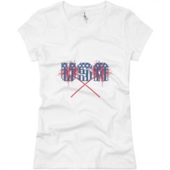 Ladies Slim Fit Basic Promo Jersey Tee