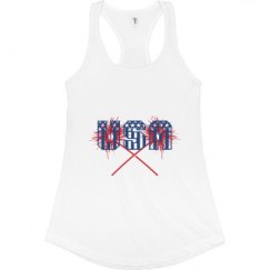 Ladies Slim Fit Racerback Tank Top