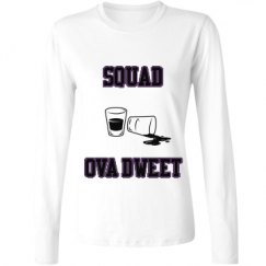 Ladies Relaxed Fit Basic Long Sleeve Tee