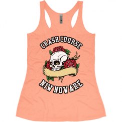 Ladies Slim Fit Super Soft Racerback Triblend Tank