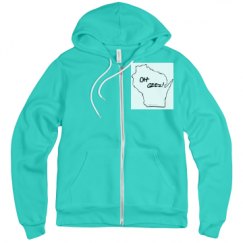 Unisex Fleece Full Zip Midweight Hoodie