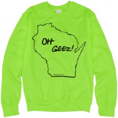 Unisex Neon Crewneck Sweatshirt