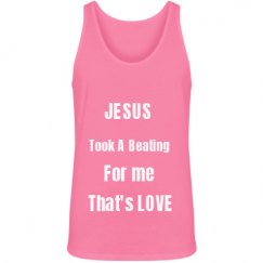 Unisex Jersey Neon Tank Top