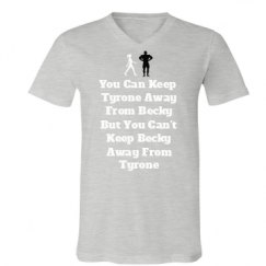 Unisex V-Neck Jersey Tee