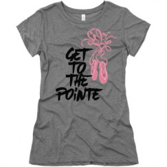 Ladies Slim Fit Super Soft Triblend Tee