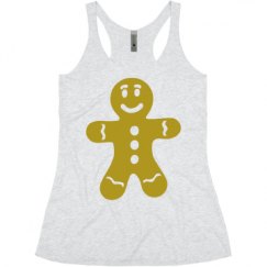 Ladies Slim Fit Super Soft Racerback Triblend Tank