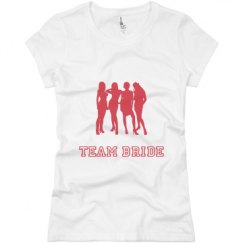 Ladies Slim Fit Basic Promo Jersey Tee