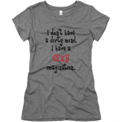 Ladies Slim Fit Super Soft Triblend Tee