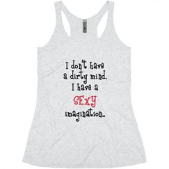 Ladies Slim Fit Super Soft Racerback Triblend Tank