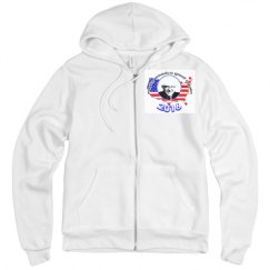 Unisex Fleece Full Zip Midweight Hoodie