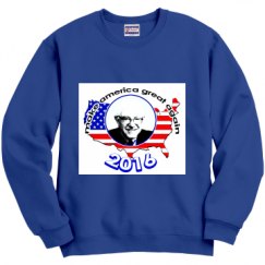 Unisex Film and Foil Crewneck Sweatshirt