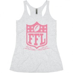 Ladies Slim Fit Super Soft Racerback Triblend Tank