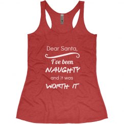 Dear Santa, I have been Naughty