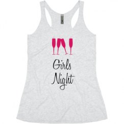 Ladies Slim Fit Super Soft Racerback Triblend Tank