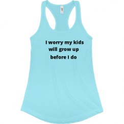 Ladies Slim Fit Racerback Tank Top