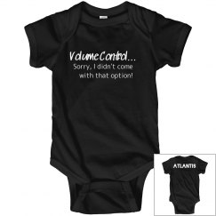 "Volume Control" Onesie