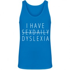 Unisex Jersey Neon Tank Top