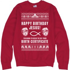custom sweatshirts hoodies and ornaments tagged ugly ugly sweater certificate