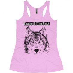 Ladies Slim Fit Super Soft Racerback Triblend Tank