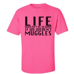 Unisex Ultra Cotton Safety Neon Crewneck Tee