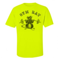 Unisex Ultra Cotton Safety Neon Crewneck Tee