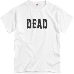 Dead Halloween Tshirt Men